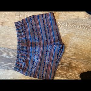 Jcrew Aztec Shorts